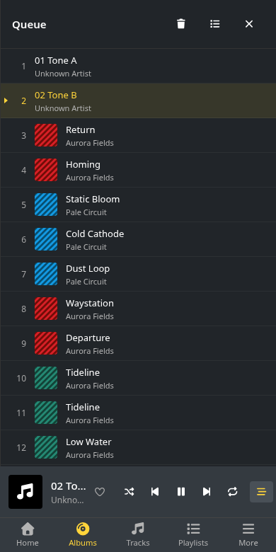 queue at 390x780